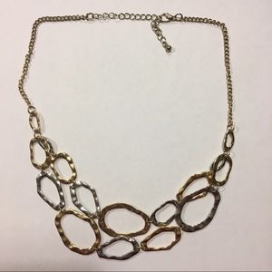 Jewelry - Silver and Gold Loop Necklace Jewelry - Silver and Gold Loop Necklace